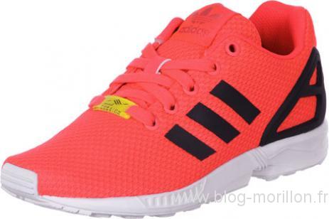 adidas zx flux femme rose fluo